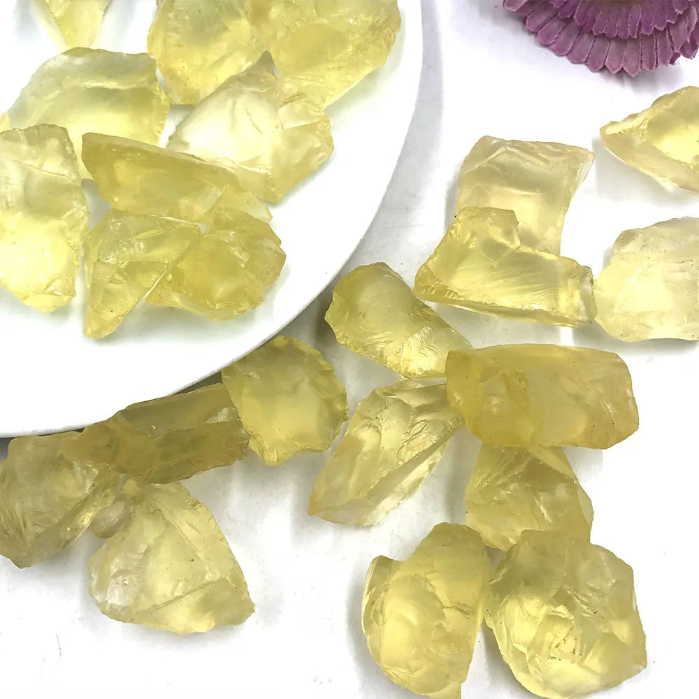 MagicCrystals 1pc Citrine Natural Stone Raw Crystals and Stones Healing Rock Minerales Crystal Home Decorations Room Decor Gift