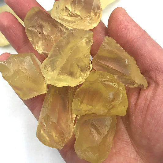 MagicCrystals 1pc Citrine Natural Stone Raw Crystals and Stones Healing Rock Minerales Crystal Home Decorations Room Decor Gift