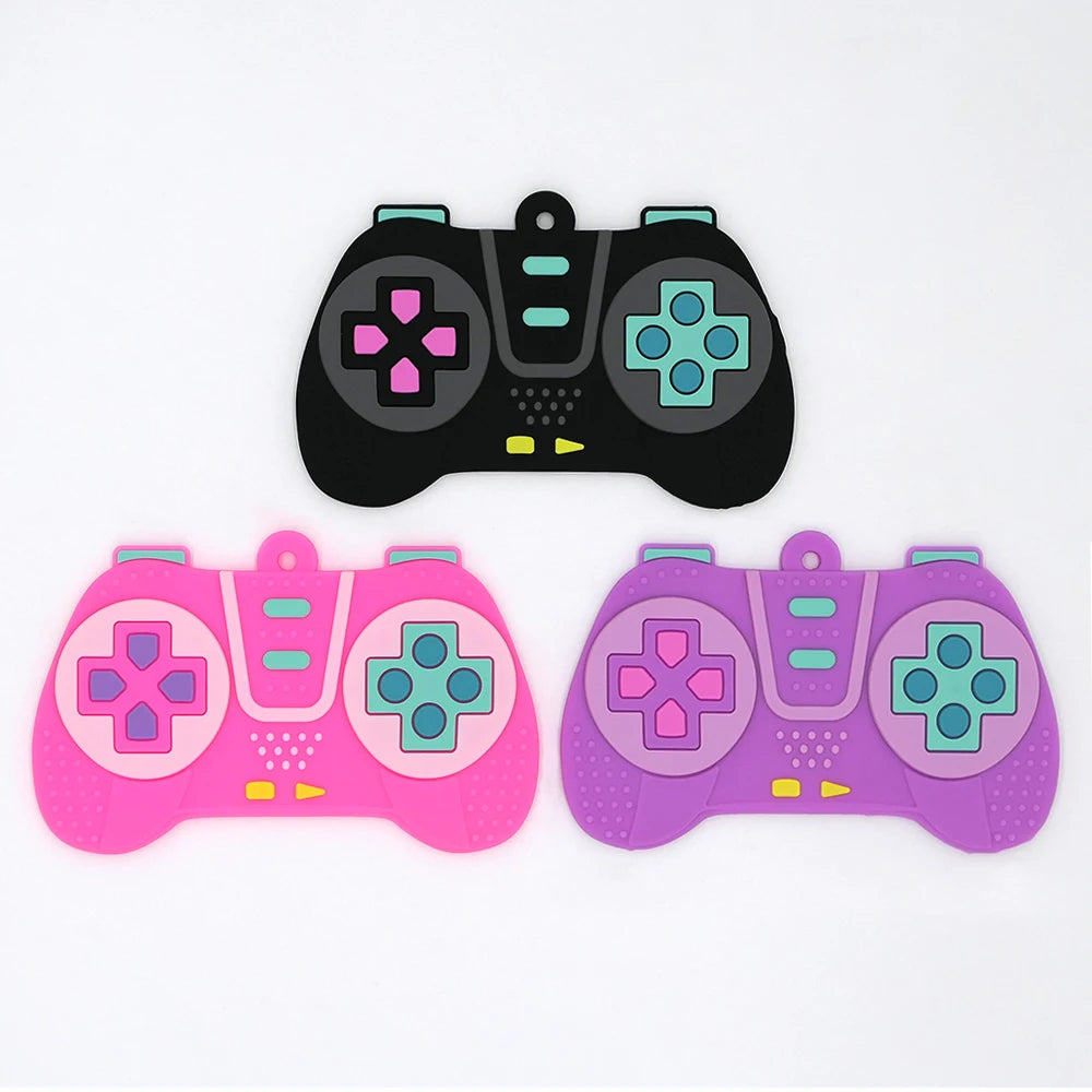 Montessori Baby Silicone Teether Toys Toddler Remote Control Boys Girls Gift Sensory Toys