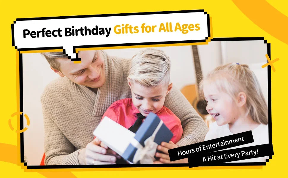 Portable Tic Tac Toe Game Console - Handheld Electronic Puzzle for All Ages, Travel Toys with Memory Training & Montessori Gifts