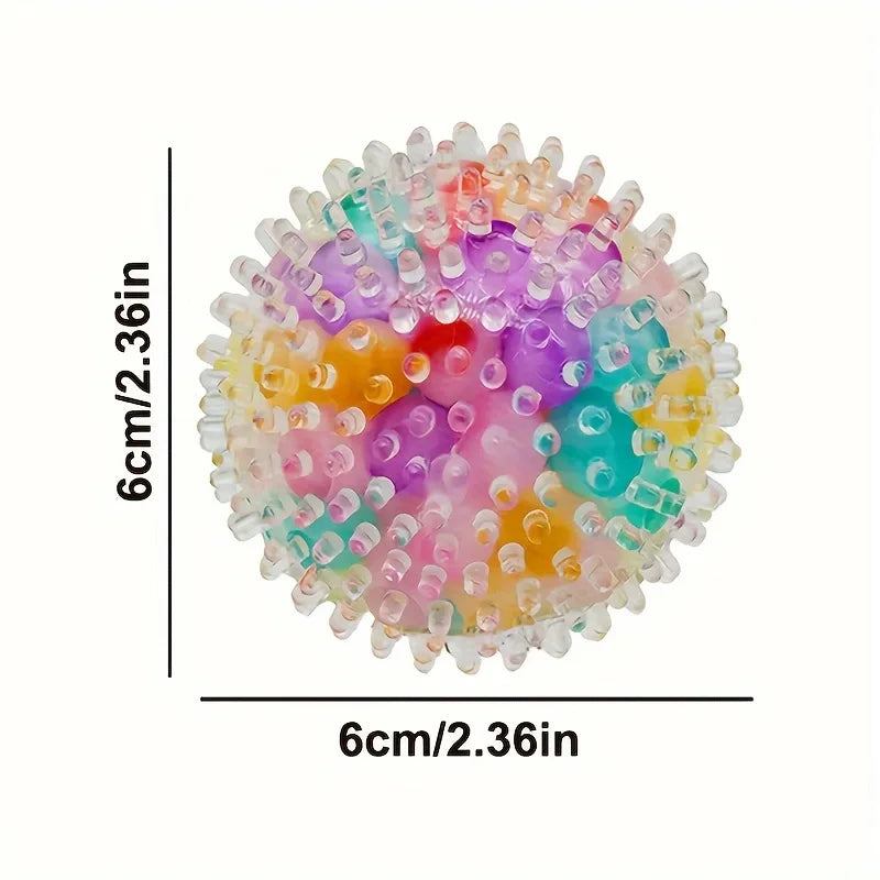 1Pc Squishy Colorful Water Bead Grape Balls Squeeze Toys for Kids Adult Soft Pinch Pop Fidget Toys Halloween Christmas Gifts