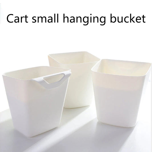 Household Back Hanging Plastic Storage Basket
