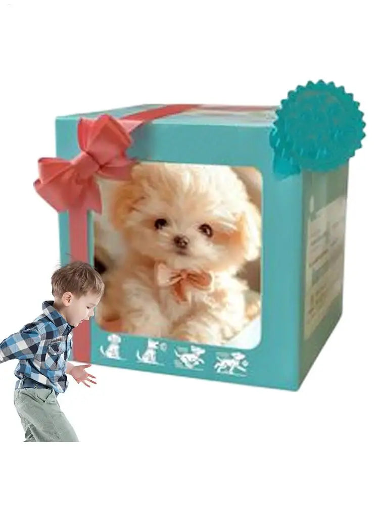 Intelligent Simulation Electric Pet Robot Puppy That Looks Real Walking Interesting Interactive Robot Dog Plush Toy Gift