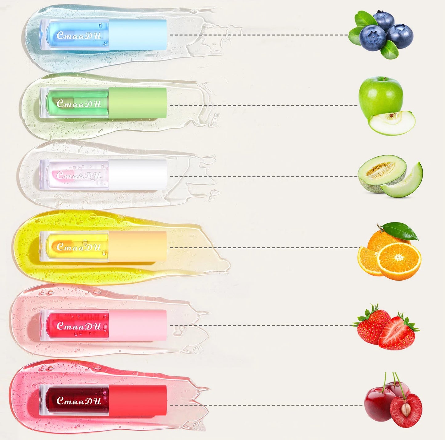 1 Pcs Hydrating Berry-Infused Lip Gloss - Moisturizing, Long-Lasting Nourishing Lip Oil for All Skin Types, Waterproof Lip Gloss