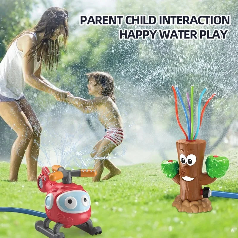 Bathroom Interesting Water Play Toys Cartoon Cute Cactus Outdoors Lawn Garden Water Sprinkler Children Water Pipe Squirt Toys