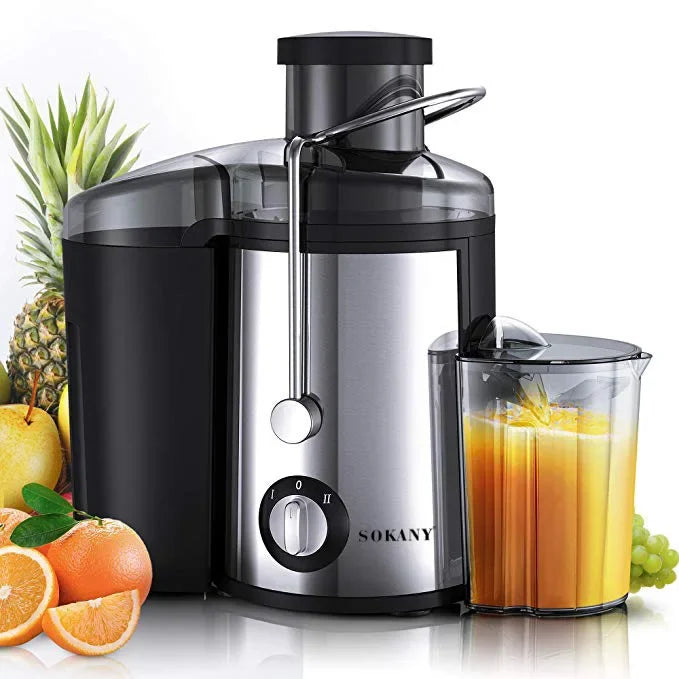 Juicer Machine, 800W Juicer with 3-inch Big Mouth for Whole Fruits and Veg, Juice Extractor with 2 Speeds, Easy to Clean