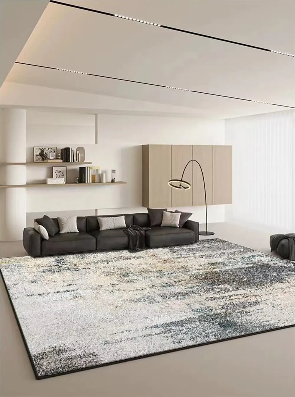 Modern Geometric Large Rugs for Living Room Home Decoration Luxury Carpet 200x300 Soft Easy Cleaning Bedroom Decor Mat Bedside