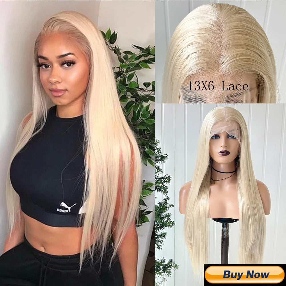 13*4 Lace Front Wigs Straight Wigs for Women with High Quality Synthetic Hair Lace Wigs Natural Hairline Synthetic Wig Daily Use