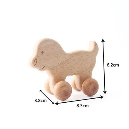 Wooden Cars Toys Maple Diy Crafts for Students Home Activities Montessori Grasping Teething Toy Newborn Birthday Gift Wood Block