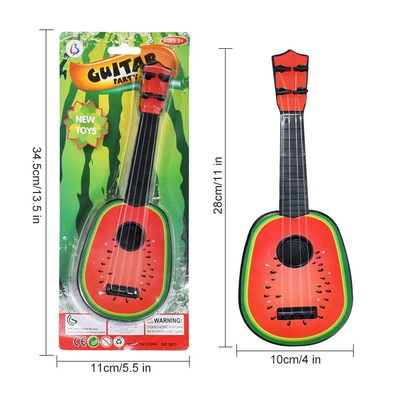 Kids Toy Guitar,Ukulele Musical Instrument Guitar Toys for Boys Girls,Mini Ukulele with 4 Strings Learning Educational Toys Gift