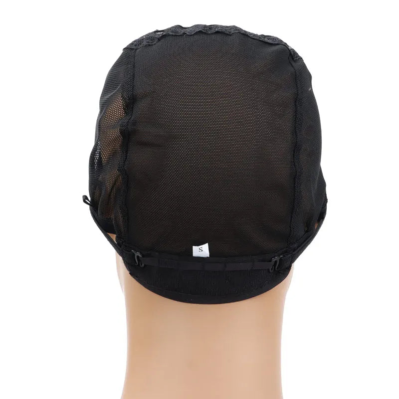 Lace Front Wig Cap For Making Wigs with Adjustable Strap Glueless Swiss Lace Net Weaving Cap to Make Wigs with Closures Frontals