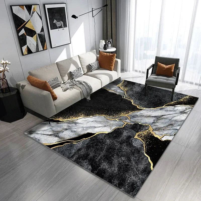 Home Mats Marble Carpets Living Room Bedroom Entrance Doormat Floor Mats Carpets Anti-Slip Mat Rugs Balcony Rug Bedroom Decor