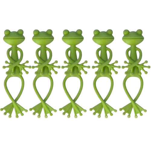 1/3/5 Pcs Frog Plant Stand Plant Tie Cute Flower Pot Hugger Plant