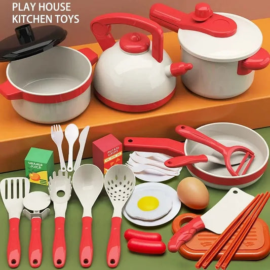 Toddler Food Cutting Toys Kitchen Play Fruit And Vegetable Set Educational Cooking Kits Fun Children's Day Present For Children