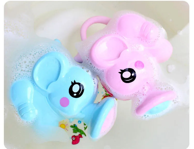 Baby Bath Toys Lovely Plastic Elephant Shape Water Spray for Baby Shower Swimming Toys Kids Gift Baby Kids Toy