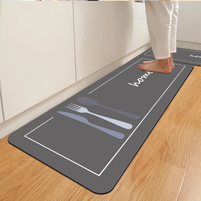 VIKAMA Diatomite Rugs Carpet For Bath Rugs For Kitchen Kitchen Floor Mat Rugs For Bathroom Diatomite Mat Kitchen Mat