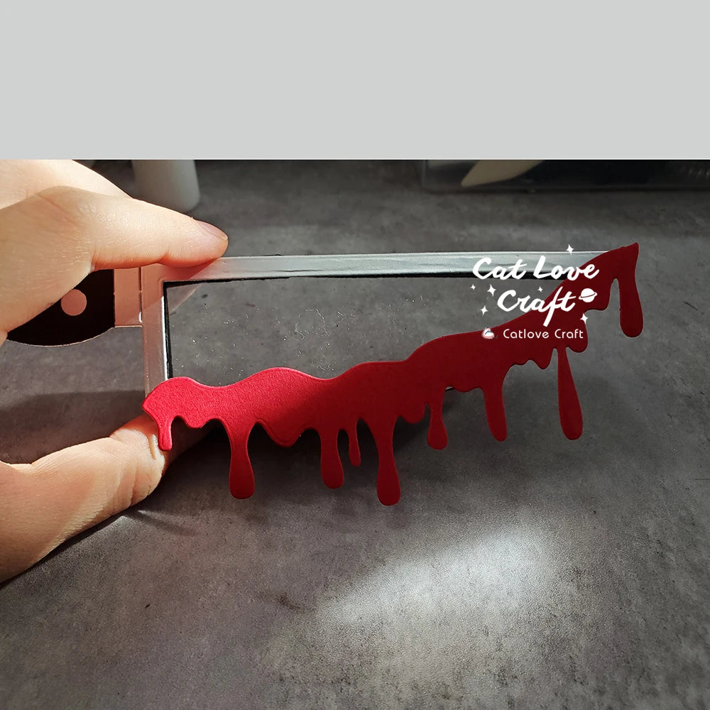 Catlove Halloween Candy Box Knife Metal Cutting Dies Scrapbooking Stencil Die Cuts Card Making DIY Craft Embossing New Dies For