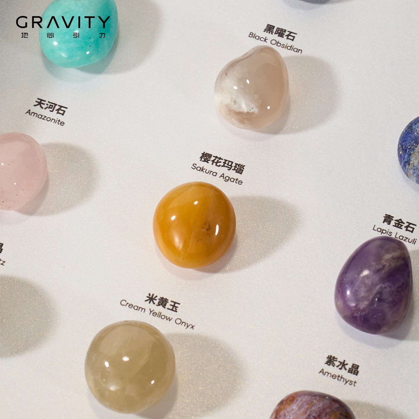 Gravity 12Crystal Mineral Specimen Photo Frame Desktop DecorationsUnique Gift High-end Crystalrock Collection