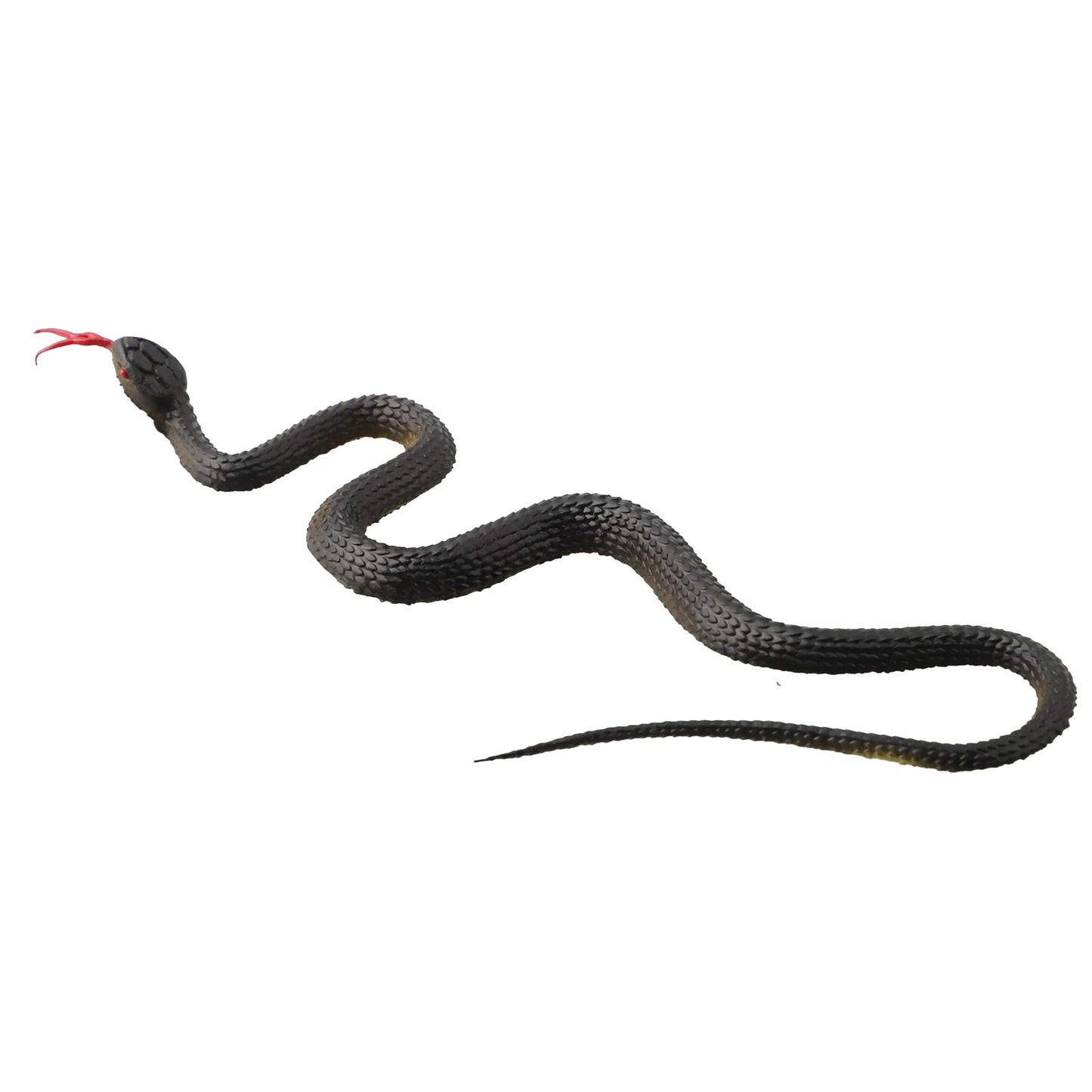 1pcs Rubber  Fake Snake 45cm Realistic Fake Snake Prank Trick North US Green Anaconda Scary Halloween Party Accessories