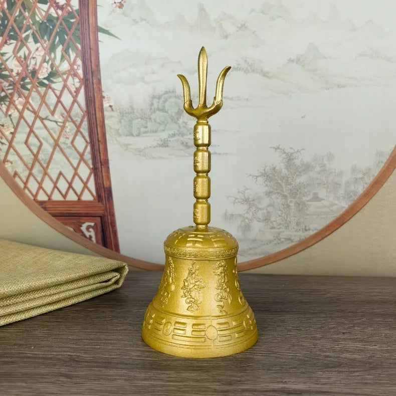 Brass Hand Bell Sound Healing Meditation Hand Bells Relaxation Mindfulness Yoga Bells Energy Musical Instruments Music Therapy