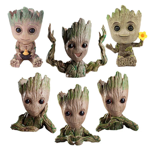 Baby Groot Flower Pot Home Decoration Planters For Indoor Plants Anime