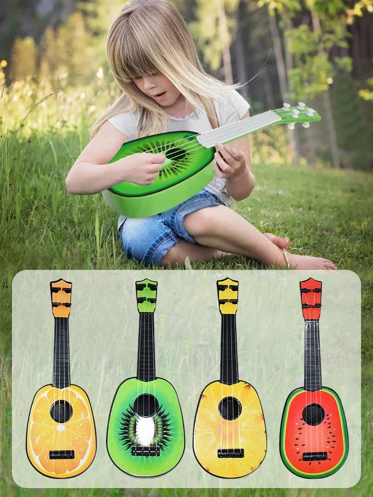 Kids Toy Guitar,Ukulele Musical Instrument Guitar Toys for Boys Girls,Mini Ukulele with 4 Strings Learning Educational Toys Gift