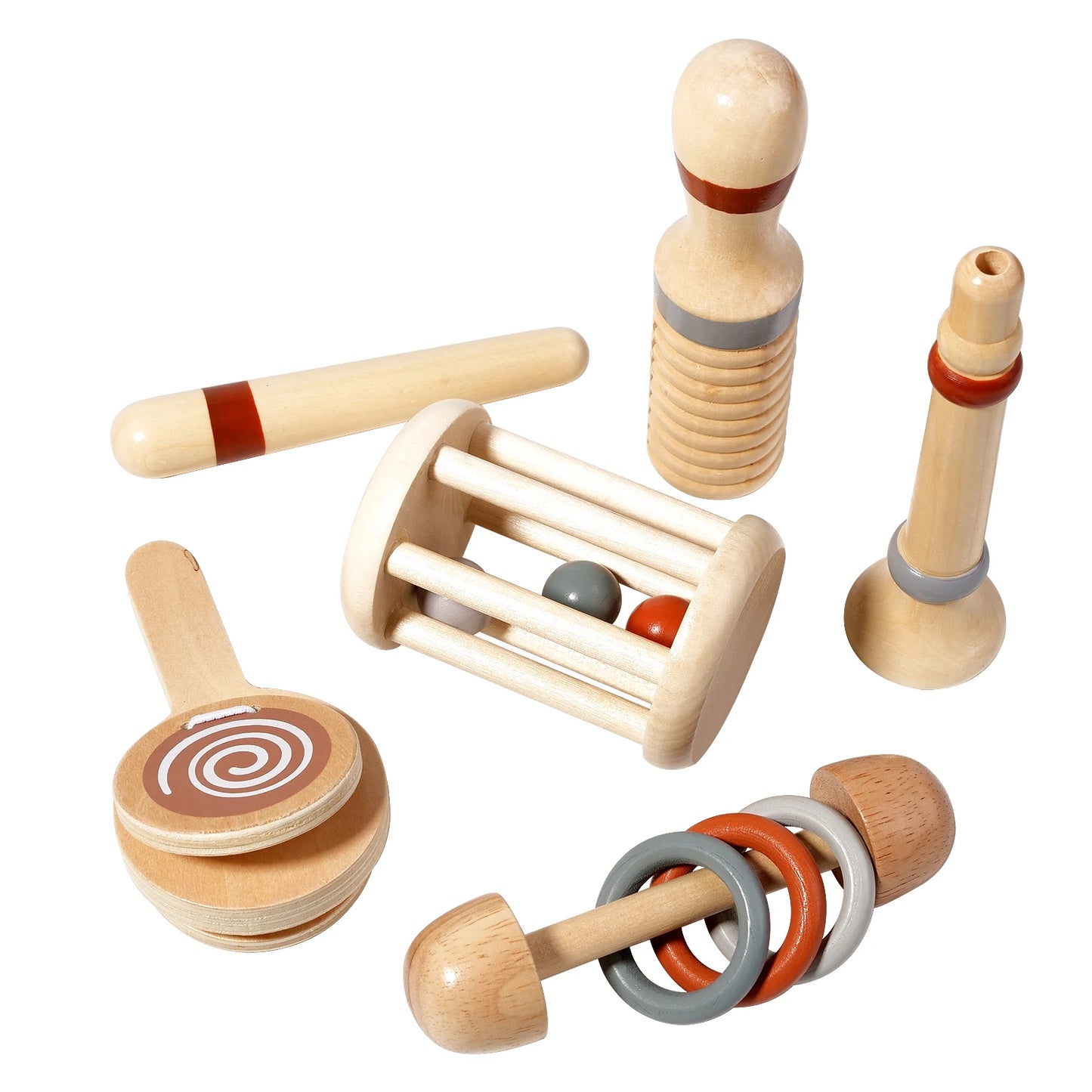 Baby Music Toys Montessori Wooden Toys Child Percussion Instruments Early Educational Toys Birthday Gifts for Toddlers Girl Boy