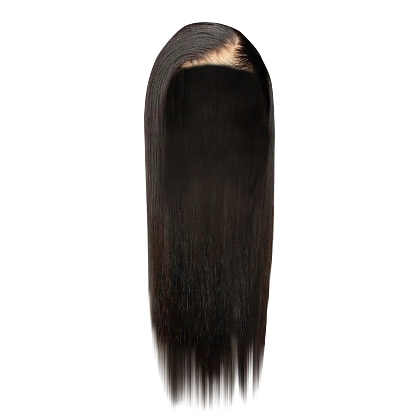 Lace Front Wig Human Hair Pre-Pulled Baby Hair Glue Free Human Hair Wig For Black Women Natural Color (20 Inch) Gift Ideas