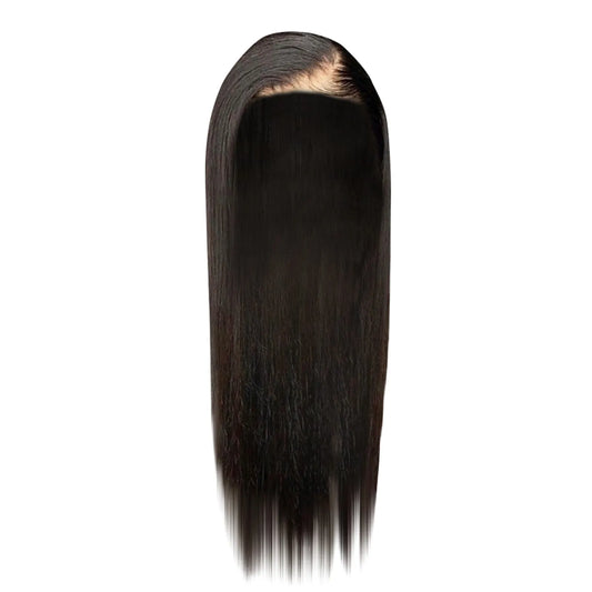 Lace Front Wig Human Hair Pre-Pulled Baby Hair Glue Free Human Hair Wig For Black Women Natural Color (20 Inch) Gift Ideas