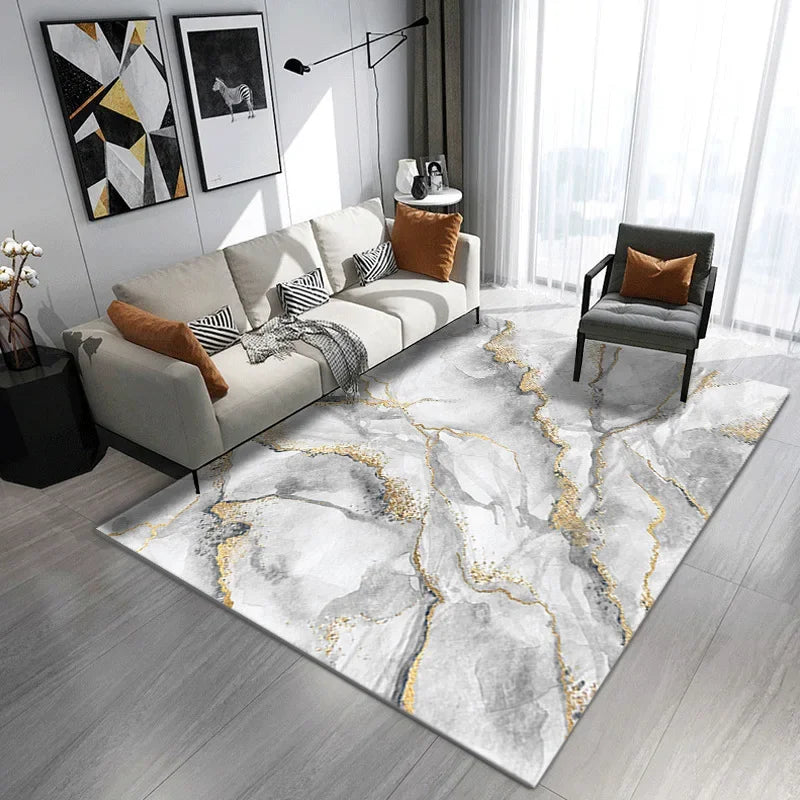 Home Mats Marble Carpets Living Room Bedroom Entrance Doormat Floor Mats Carpets Anti-Slip Mat Rugs Balcony Rug Bedroom Decor