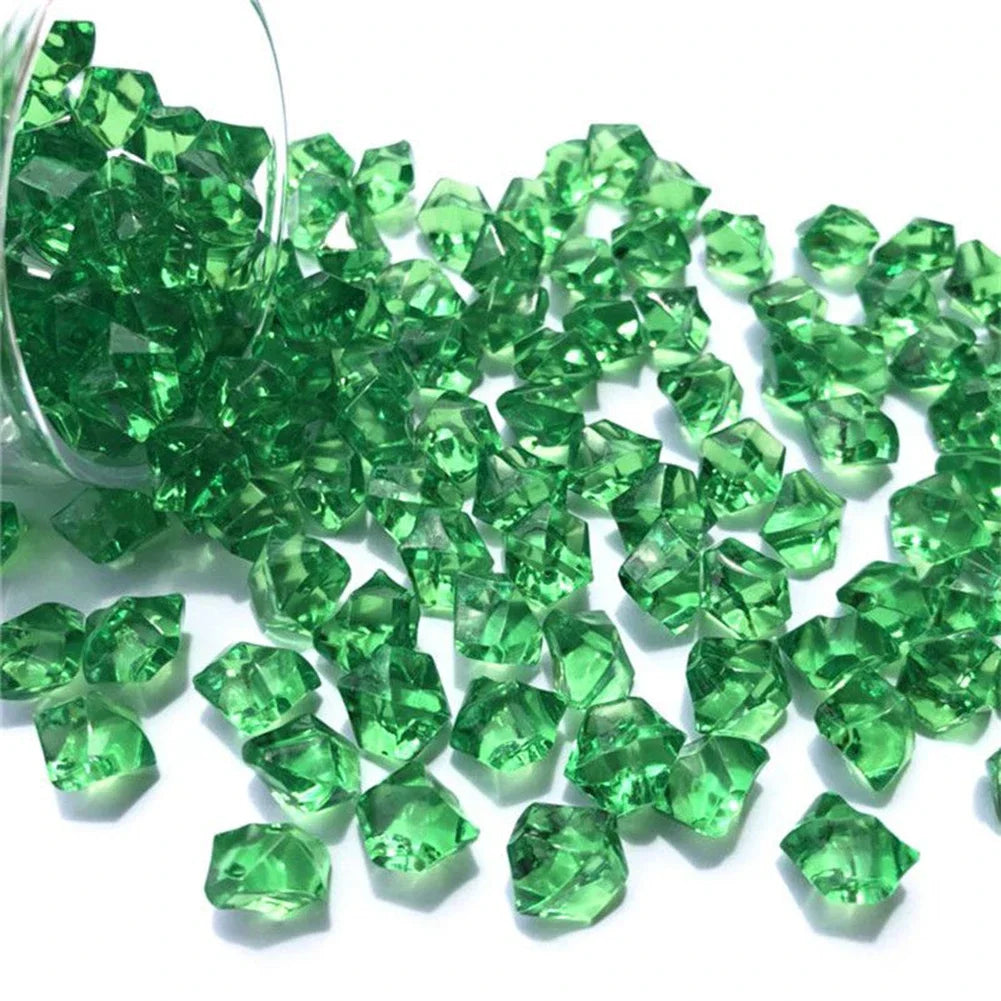 Crystals Plastic Gems Home and Decoration Ice Particles Colored Stones Children's Jewelry Crystal Diamond Toys Crafts