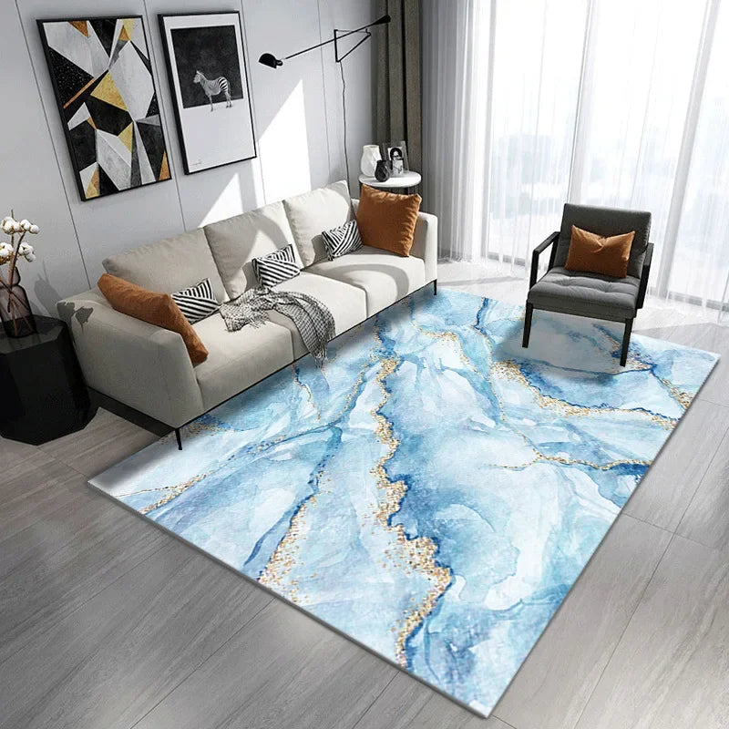 Home Mats Marble Carpets Living Room Bedroom Entrance Doormat Floor Mats Carpets Anti-Slip Mat Rugs Balcony Rug Bedroom Decor