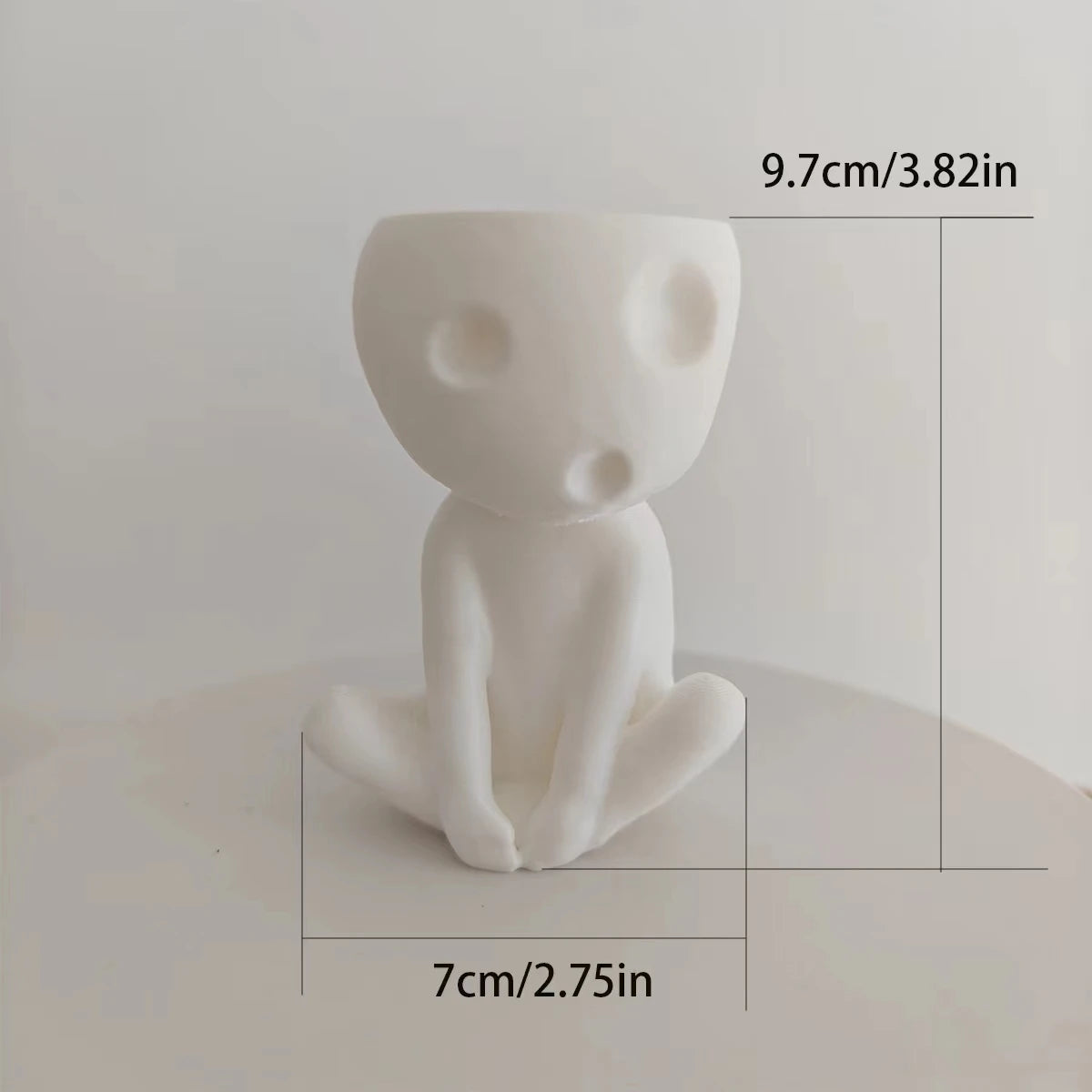 Kawaii Tree Elves Planter Pot Kodama Gardening Pot Small Plant Holder