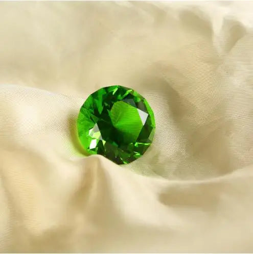 Crystal Glass Marbles Diamond  30mm Crafts Ornament Jewelry Home Decor Accessories Gift