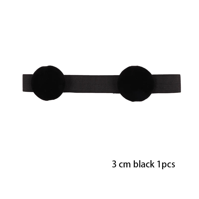 1Pcs Edge Melt Band For Lace Wigs With Ear Puff  Adjustable Elastic Headband With Ear Protector Wig Band With Ear Covers Purple