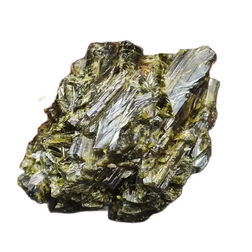 Crystal healing stone natural green tourmaline rough stone crystal raw stone for sale