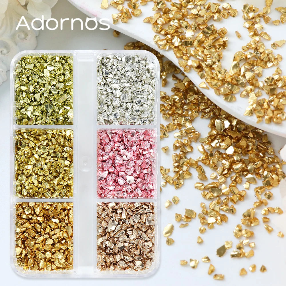 Irregular Crystal Broken Glass Stones Colorful 3D Epoxy Resin Mold Filling Crushed Stones Handmade DIY Resin Jewelry Accessories