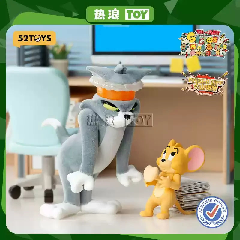 52toys New Product Tom And Jerry Mental State Tasting Blind Box Office Desktop Decoration Model Birthday Gift Children'S Gift