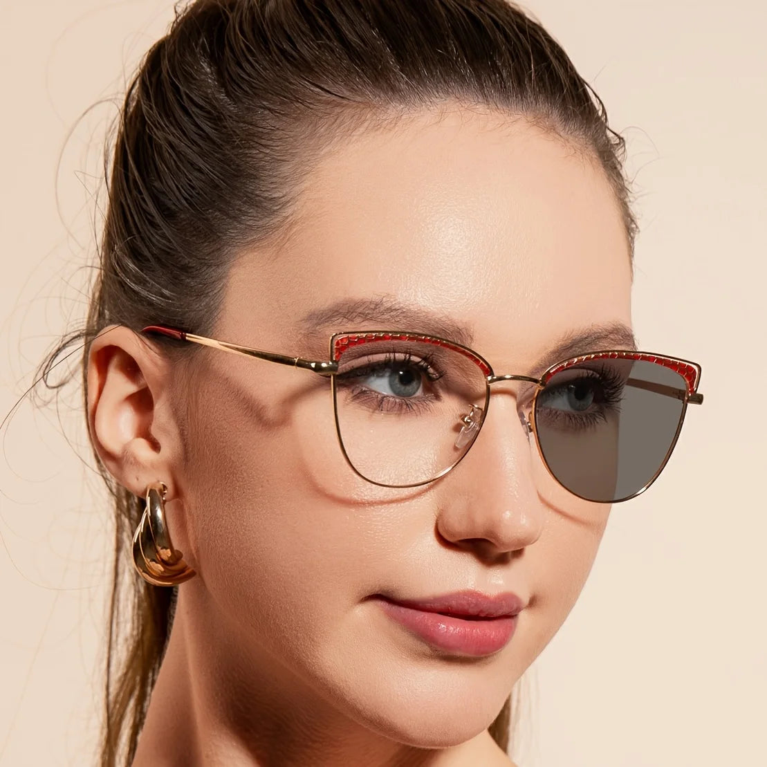 Women Photochromic Polarized Sunglasses Driving Fishing Chameleon Glasses Change Color Sun Glasses  Vision UV400 Eyewear