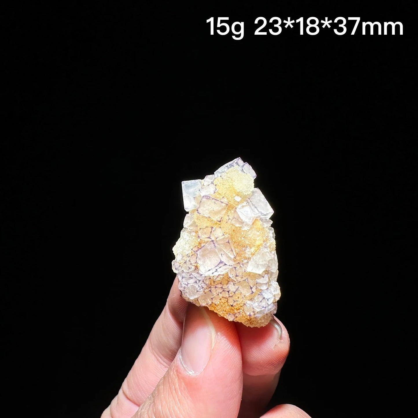 Natural Purple edge fluorite mineral specimen healing crystal gem collection Mineral Quartz Rock Healing Stone Home Decor