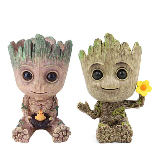 Baby Groot Flower Pot Home Decoration Planters For Indoor Plants Anime