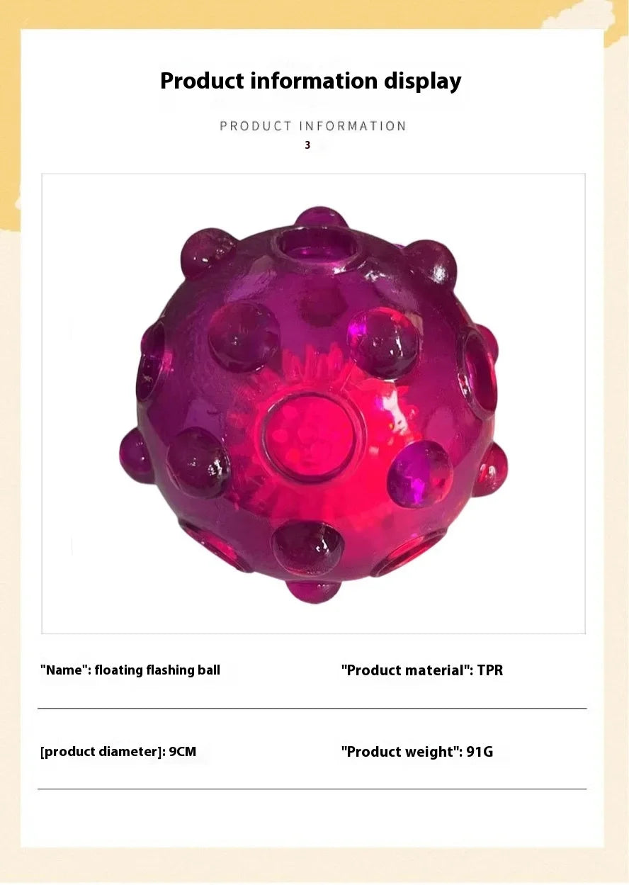 Sound Luminous Dog Toys Self-hi Boredom Relief Artifacts Automatic Walking Balls Interactive Flash Ball Training Pet Supplies