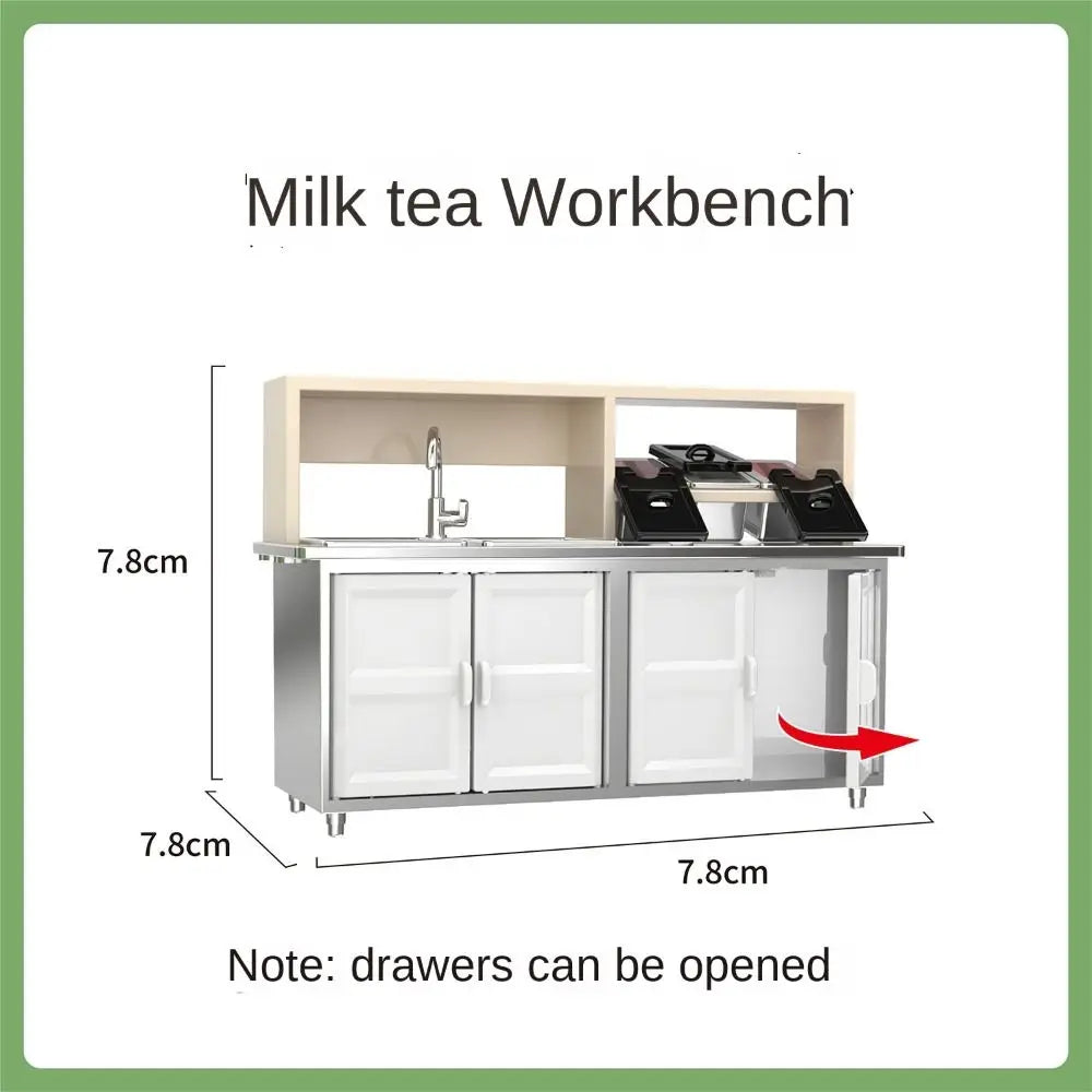 Household Dollhouse Miniature Furniture Accessories Shooting Props DIY Electrical Model Lifelike Supermarket Ornaments