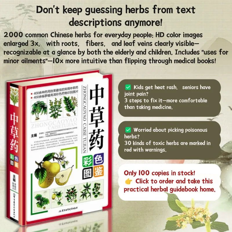 Herb Guide That’s Like a Picture Dictionary: 2000 Herbs Even Seniors Recognize—Toxic Warnings, Harvest Timelines
