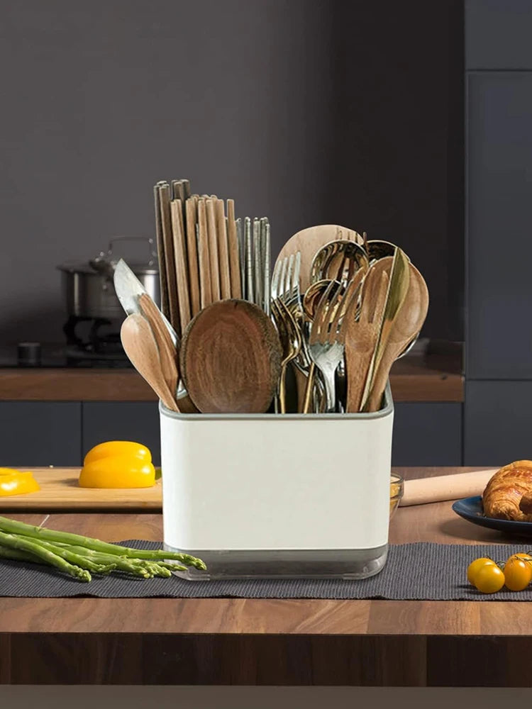 Household Multi-Functional Tableware Rack, Kitchen Tableware Drain Rack, Chopsticks Rack, Spoon, Chopsticks, Fork, Storage Rack