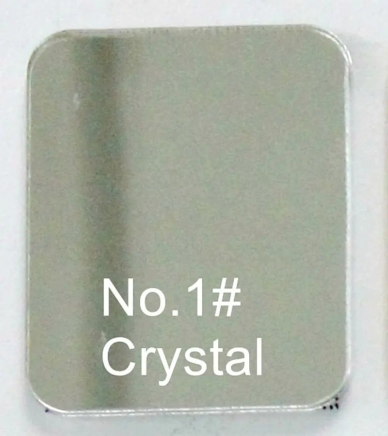 Crystal Castle Shiny Big Size Acrylic Holes Mirror Stones Sew On Strass Latin Dress Dance Wears Flat Rhinestones for Clothing