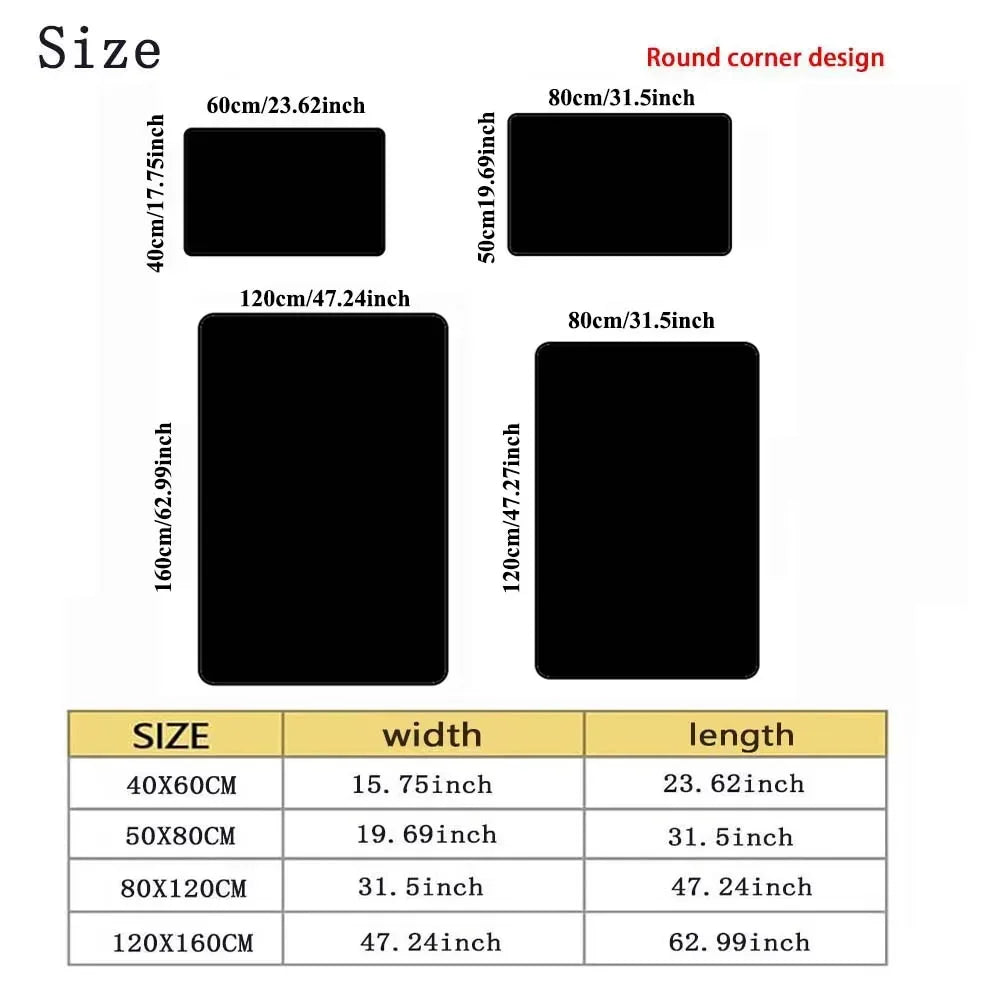 Rug for Living Room Carpet Jungle Tiger Home Decor Large Area Bedroom Floor Mat Machine Washable Coffee Table Kitchen Rugs