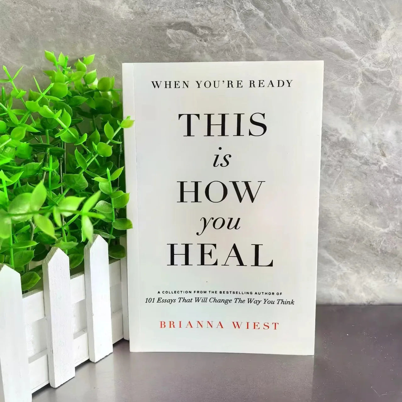 When You're Ready, This Is How You Heal by Brianna Wiest Inspirational English Book Paperback