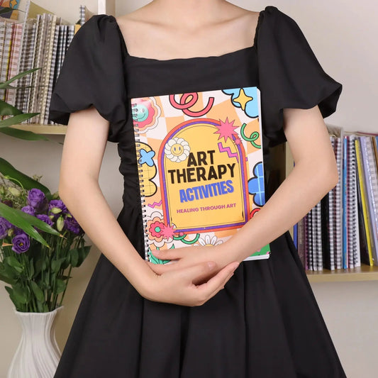 130+ Art Therapy Worksheets For Mental Health School Therapy Social Work Therapeutic Worksheet Digital PDF Therapy Workbook