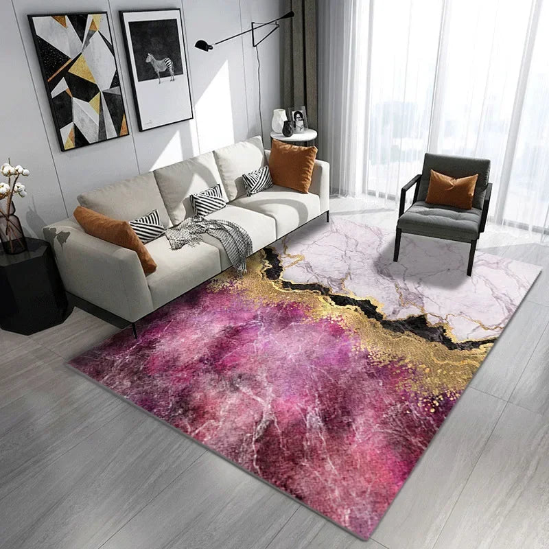 Home Mats Marble Carpets Living Room Bedroom Entrance Doormat Floor Mats Carpets Anti-Slip Mat Rugs Balcony Rug Bedroom Decor